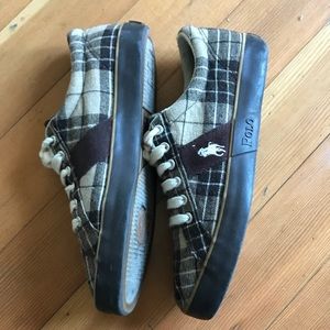 Plaid Polo Ralph Lauren shoe